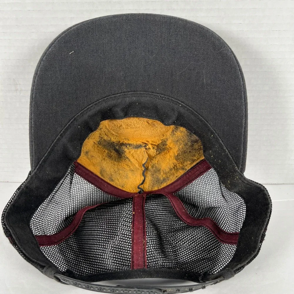 Vintage NRA National Rifle Association‎ Trucker Hat Black Gold Scrambled Eggs